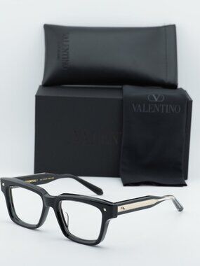 Valentino V-ESSENTIAL I VLX-121A Square Eyeglasses 51mm - Black